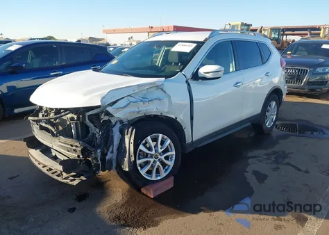 2017 Nissan Rogue Sv from USA, damaged, VIN KNMAT2MT9HP586812